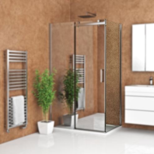 ROTH AMBIENT LINE AMB 900 bočná stena 90x200 cm, brillant/číre sklo 621-9000000-00-02 Obrázek - fotka