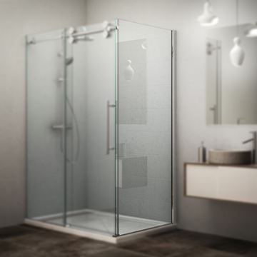 ROTH KINEDOOR LINE KIB 900 bočná stena 90x200 cm, brillant/číre sklo 971-9000000-00-02 Obrázek - fotka