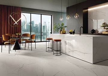 IMOLA THE ROOM dlažba 120x278 cm, lesk, statuario vena piccola white STA VP6 278 LP Obrázek - fotka