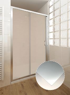 ROTH PROXIMA LINE PXBN 800 bočná stena 80x200 cm, brillant/sklo satinato 527-8000000-00-15 Obrázek - fotka