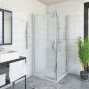 ROTH PROXIMA LINE PXBN 900 bočná stena 90x200 cm, brillant/sklo satinato 527-9000000-00-15 Obrázek - fotka