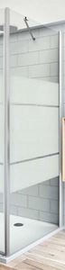 ROTH TOWER LINE TBP 1000 bočná stena 100x200 cm, striebro/sklo intim