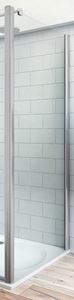ROTH TOWER LINE TCB 900 bočná stena 90x200 cm, brillant/číre sklo