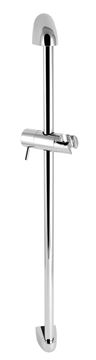 NOVASERVIS sprchová tyč 660 mm s držiakom ručnej sprchy, chróm
