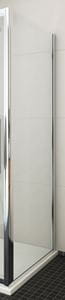 ROTH EXCLUSIVE LINE ECDBN 900 bočná stena 90x205 cm, brillant/číre sklo