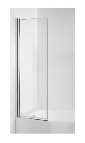JIKA TIGO vaňová zástena 60x150 cm, lietacia, lesklá strieborná/číre sklo H2562140026681 Obrázek - Hlavní obrázek