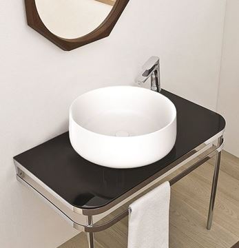 ARTCERAM COGNAC umývadlová misa 42 cm, bez prepadu, Saniglaze COL001 01,34 Obrázek - fotka