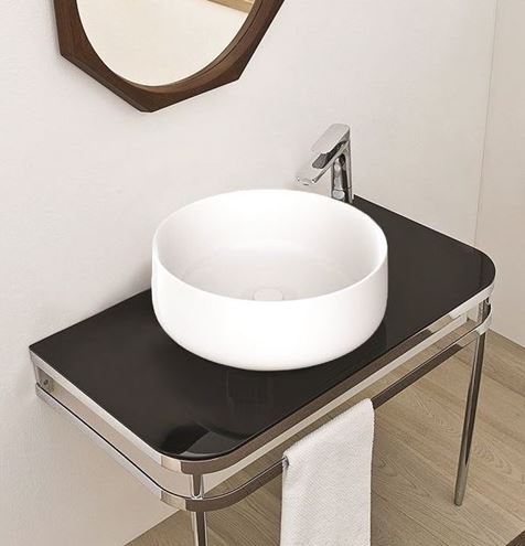 ARTCERAM COGNAC umývadlová misa 42 cm, bez prepadu, Saniglaze COL001 01,34 Obrázek - fotka
