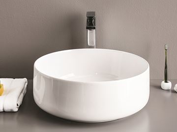 ARTCERAM COGNAC umývadlová misa 42 cm, bez prepadu, Saniglaze COL001 01,34 Obrázek - fotka
