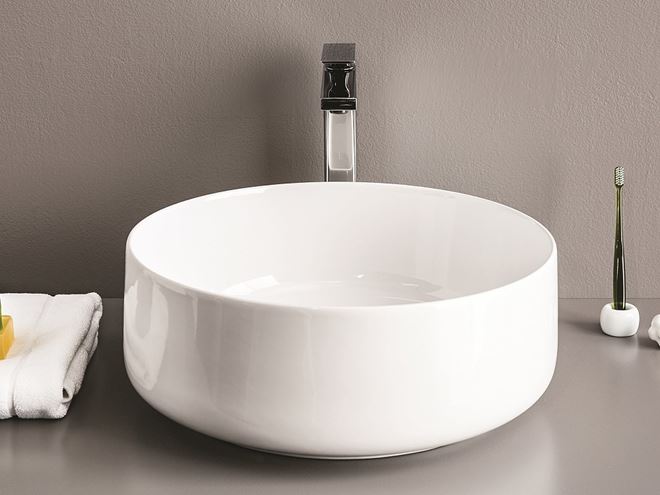 ARTCERAM COGNAC umývadlová misa 42 cm, bez prepadu, Saniglaze COL001 01,34 Obrázek - fotka