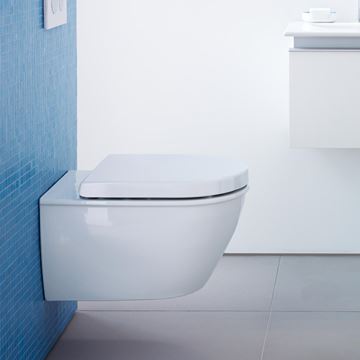DURAVIT DARLING NEW závesné WC, Rimless splachovanie 2557090000 Obrázek - fotka