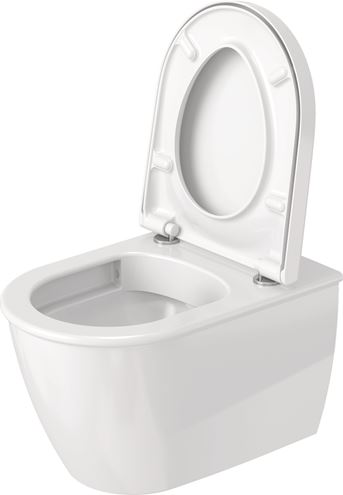 DURAVIT DARLING NEW závesné WC, Rimless splachovanie, WonderGliss 25570900001 Obrázek - fotka