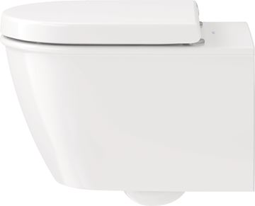 DURAVIT DARLING NEW závesné WC, Rimless splachovanie, WonderGliss 25570900001 Obrázek - fotka