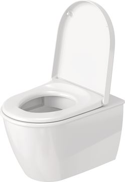 DURAVIT DARLING NEW závesné WC, Rimless splachovanie, WonderGliss 25570900001 Obrázek - fotka