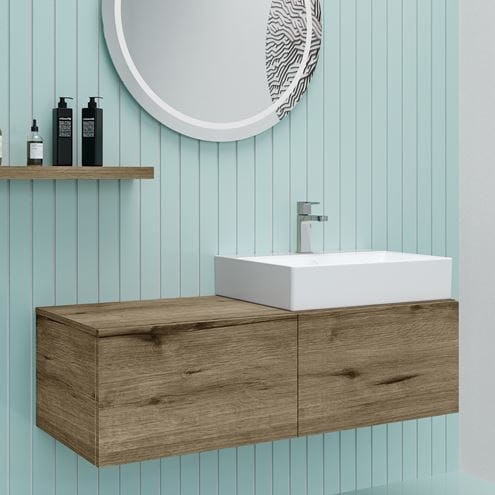 CONCEPT MODULAR doska pod umývadlo 150x47,5x1,8 cm, lesklá biela 809225 Obrázek - fotka