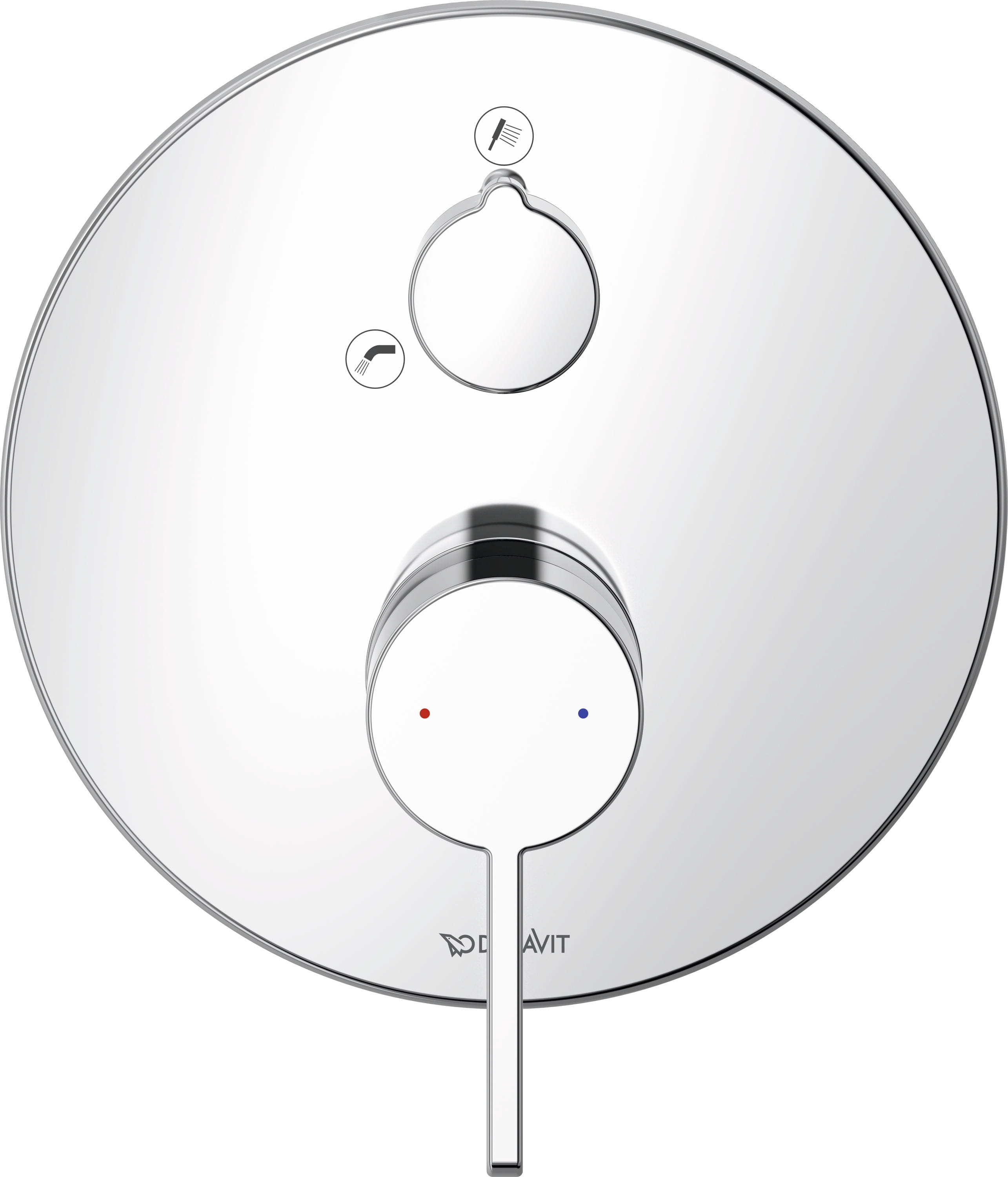 DURAVIT D-NEO podomietková batéria, pre 2 spotrebiče, chróm