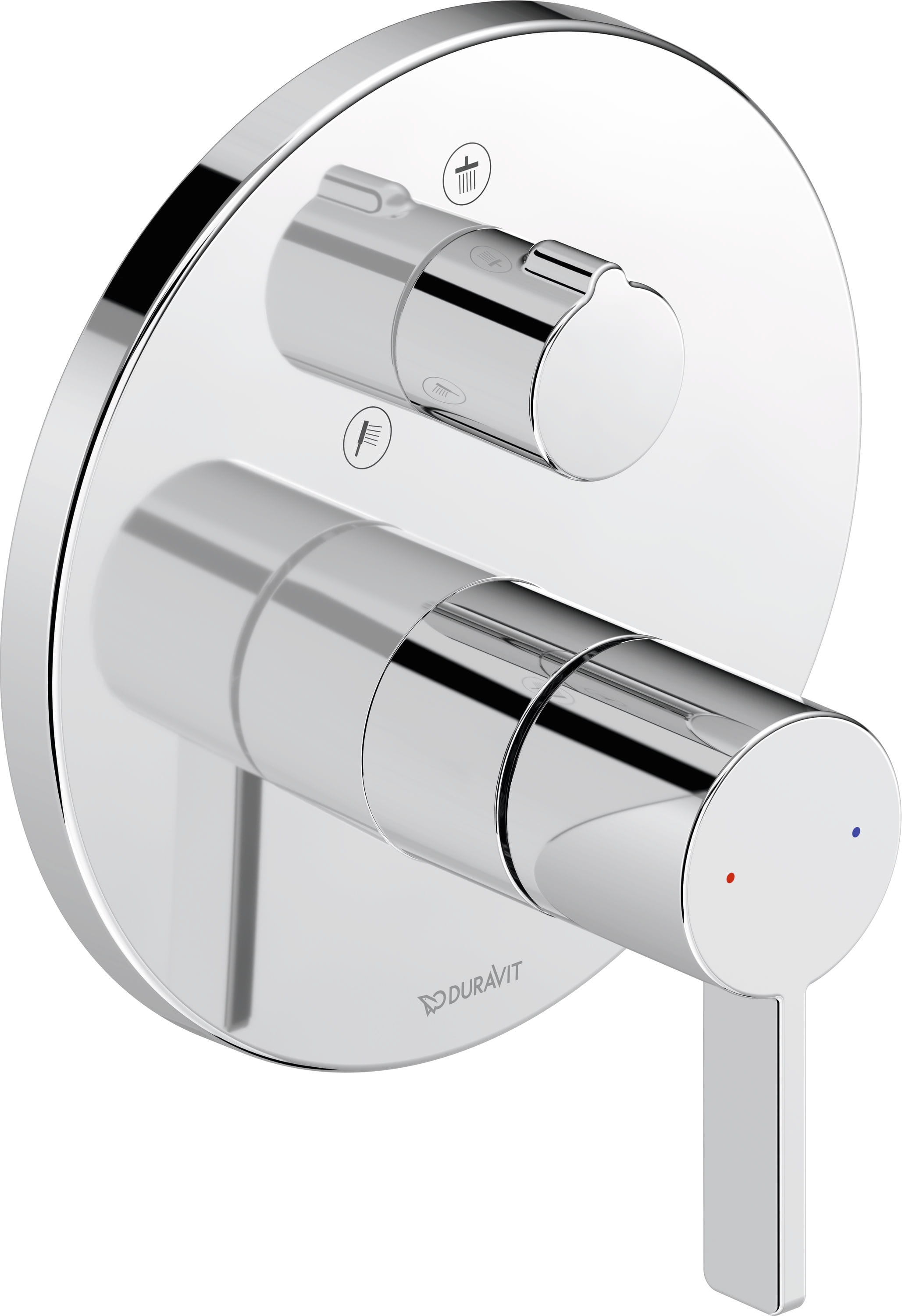 DURAVIT D-NEO podomietková batéria, pre 2 spotrebiče, chróm