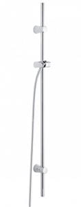 KLUDI A-QA V sprchová tyč 1100 mm s držiakom, hadica, chróm