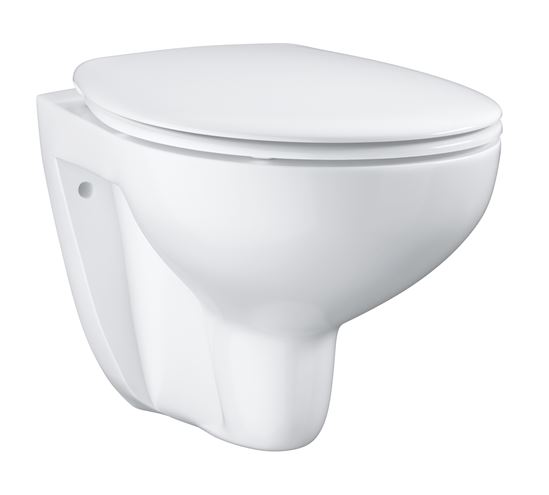 GROHE BAU CERAMIC závesné WC so SoftClose sedátkom, Rimless splachovanie, alpská biela 39351000 Obrázek - Hlavní obrázek