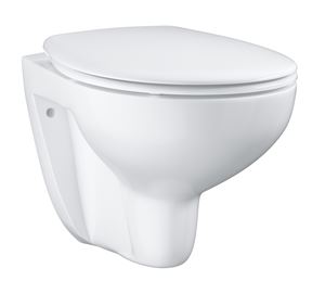 GROHE BAU CERAMIC závesné WC so SoftClose sedátkom, Rimless splachovanie, alpská biela