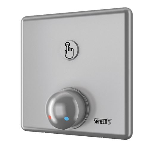 SANELA sprchová elektronická piezo batéria, napájanie zo siete, s telesom, nerez SLS 02P Obrázek - Hlavní obrázek