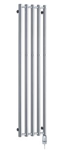 CONCEPT ORION kúpeľňový radiátor 1500/342, elektrický, s vykurovacou tyčou, chróm