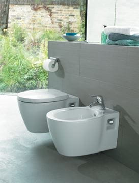 CONCEPT CUBE závesné WC, alpská biela E785001 Obrázek - fotka