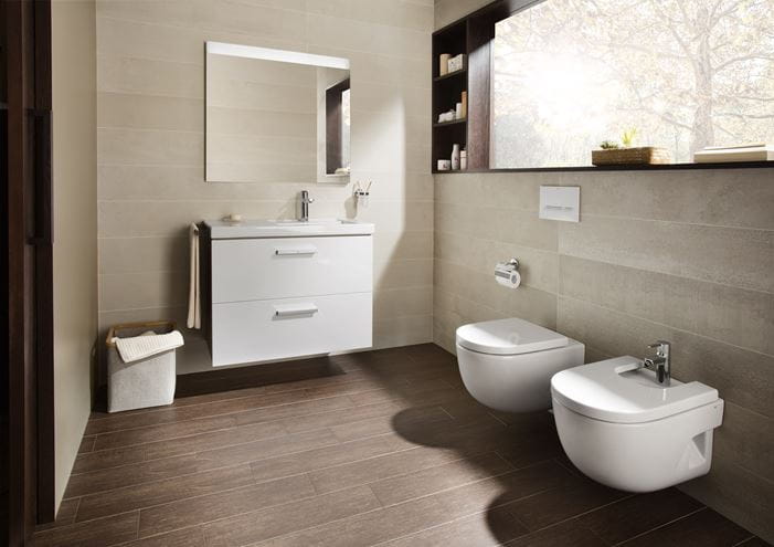ROCA MERIDIAN závesné WC, Rimless splachovanie A34624L000 Obrázek - fotka