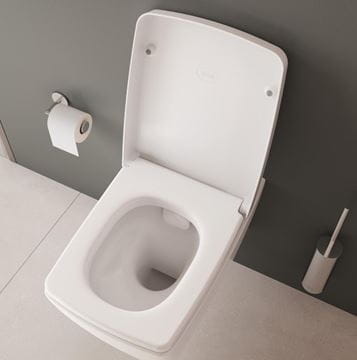 CONCEPT 100 METROPOLE závesné WC, Rim-Ex splachovanie, alpská biela 7672B003-0075 Obrázek - fotka