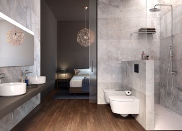 ROCA INSPIRA ROUND závesné WC, Rimless splachovanie A346527000 Obrázek - fotka