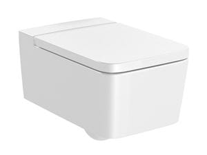 ROCA INSPIRA SQUARE závesné WC, Rimless splachovanie
