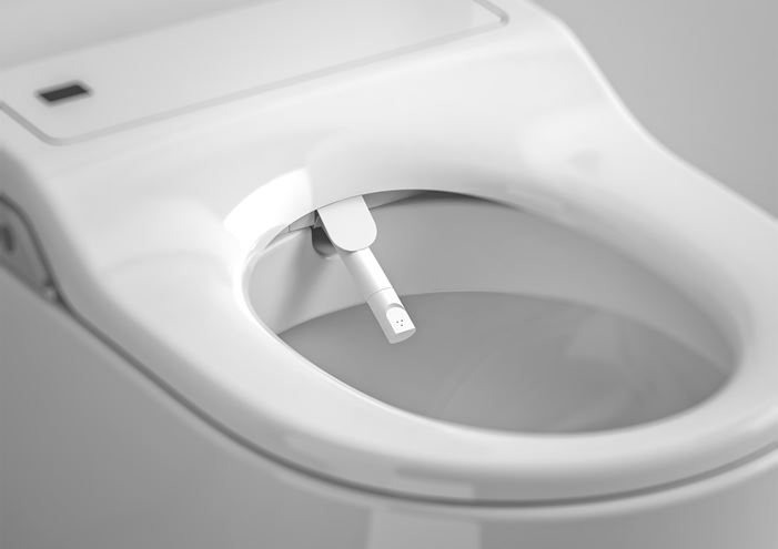 ROCA INSPIRA IN WASH závesné WC s bidetovým sedadlom, SoftClose, Rimless, s ovládaním A803060001 Obrázek - fotka