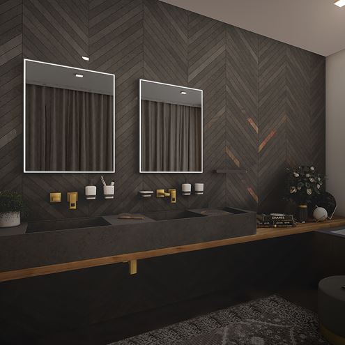 NIMCO 13000 zrkadlo 60x80 cm, reverzibilné, s osvetlením ZPC 13002-90 Obrázek - fotka