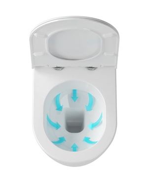 RAVAK UNI CHROME WC závesné WC X01516 Obrázek - fotka
