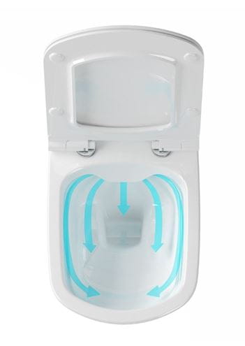 RAVAK CLASSIC závesné WC, RimOff splachovanie X01671 Obrázek - fotka