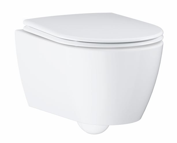 GROHE ESSENCE závesné WC, Rimless splachovanie, PureGuard, alpská biela 3957100H Obrázek - fotka