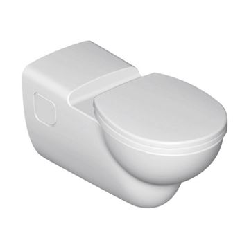 IDEAL STANDARD CONTOUR 21 bezbariérové závesné WC, Rimless splachovanie S306901 Obrázek - fotka
