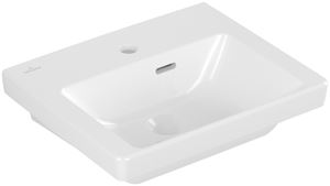 VILLEROY & BOCH VERITY EXCLUSIVE umývadielko 45 cm, s otvorom pre batériu a prepadom, alpská biela