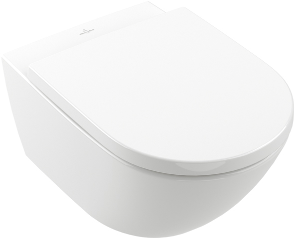 VILLEROY & BOCH VERITY EXCLUSIVE závesné WC, so SoftClosing sedátkom, TwistFlush splachovanie, alpská biela 4673TS01 Obrázek - Hlavní obrázek