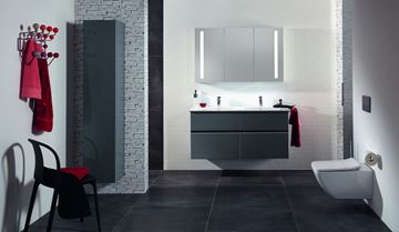 VILLEROY & BOCH VERITY EXCLUSIVE skrinka pod dvojumývadlo 127,2x47,8x57,6 cm, 4 zásuvky, Kansas Oak C25700RH Obrázek - fotka