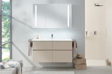 VILLEROY & BOCH VERITY EXCLUSIVE skrinka pod umývadlo 127,2x47,8x57,6 cm, 4 zásuvky, Graphite C25800VR Obrázek - fotka