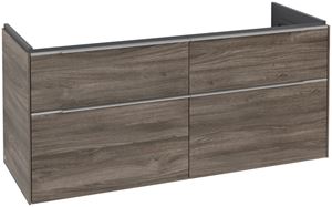 VILLEROY & BOCH VERITY EXCLUSIVE skrinka pod umývadlo 127,2x47,8x57,6 cm, 4 zásuvky, Stone Oak