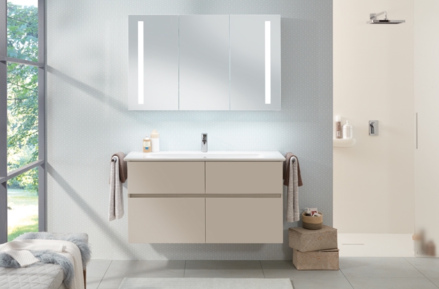 VILLEROY & BOCH VERITY EXCLUSIVE skrinka pod umývadlo 127,2x47,8x57,6 cm, 4 zásuvky, Stone Oak C25800RK Obrázek - fotka