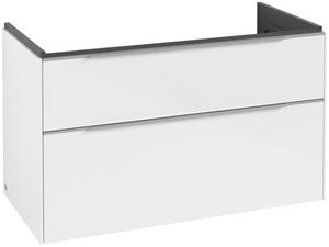 VILLEROY & BOCH VERITY EXCLUSIVE skrinka pod umývadlo 97,3x47,8x57,6 cm, 2 zásuvky, Brilliant White