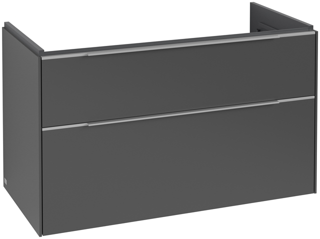 VILLEROY & BOCH VERITY EXCLUSIVE skrinka pod umývadlo 97,3x47,8x57,6 cm, 2 zásuvky, Graphite C25900VR Obrázek - Hlavní obrázek