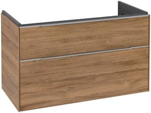 VILLEROY & BOCH VERITY EXCLUSIVE skrinka pod umývadlo 97,3x47,8x57,6 cm, 2 zásuvky, Kansas Oak