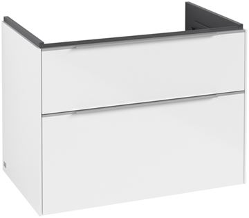 VILLEROY & BOCH VERITY EXCLUSIVE skrinka pod umývadlo 77,2x47,8x57,6 cm, 2 zásuvky, Brilliant White