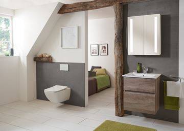 VILLEROY & BOCH VERITY EXCLUSIVE skrinka pod umývadlo 77,2x47,8x57,6 cm, 2 zásuvky, Graphite C26000VR Obrázek - fotka