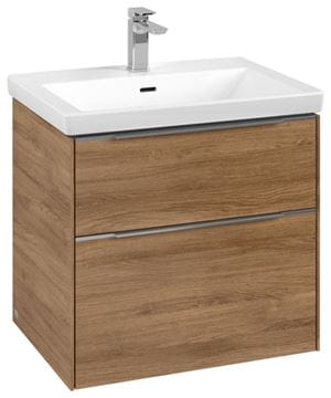 VILLEROY & BOCH VERITY EXCLUSIVE skrinka pod umývadlo 77,2x47,8x57,6 cm, 2 zásuvky, Kansas Oak C26000RH Obrázek - fotka