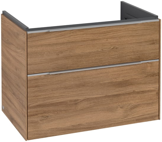 VILLEROY & BOCH VERITY EXCLUSIVE skrinka pod umývadlo 77,2x47,8x57,6 cm, 2 zásuvky, Kansas Oak C26000RH Obrázek - Hlavní obrázek